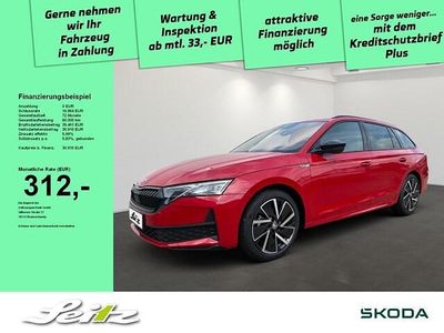 Gebraucht Skoda Octavia SportLine 150 PS (110 kW) 2024 Grün Kombi