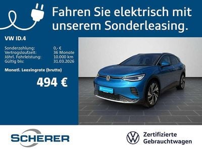 Gebraucht VW ID.4 Pro 210 kW (286 PS) 2024 Costa azul metallic SUV
