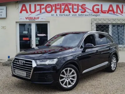 Używany Audi Q7 S-Line 272 KM (200 kW) 2016 Czarny SUV