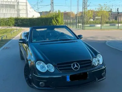 Używany Mercedes CLK240 AMG 170 KM (125 kW) 2003 Czarny Kabriolet