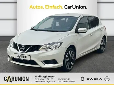 Gebraucht Nissan Pulsar N-Connecta 116 PS (85 kW) 2016 Weiß Limousine