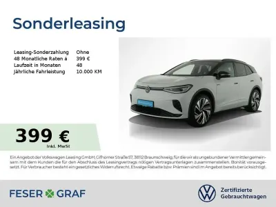 Gebraucht VW ID.4 GTX 219 kW (299 PS) 2023 Gletscherweiß SUV