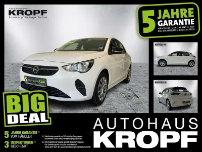 Gebraucht Opel Corsa Edition 75 PS (55 kW) 2023 Jade weiss/arktis weiss Kleinwagen