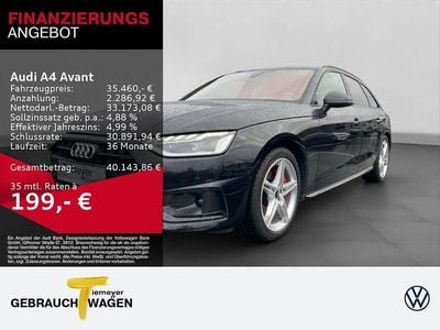 Gebraucht Audi A4 S-Line 204 PS (150 kW) 2024 Schwarz Kombi