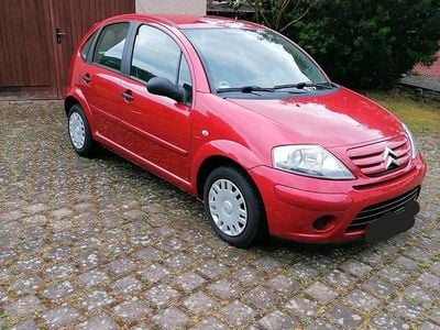 Gebraucht Citroën C3 73 PS (53 kW) 2009 Rot Kleinwagen