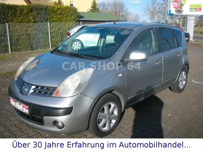 Gebraucht Nissan Note Visia 88 PS (64 kW) 2007 Silber Kleinwagen