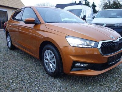 Gebraucht Skoda Fabia Selection 116 PS (85 kW) 2024 Phoenixorange metallic Kleinwagen