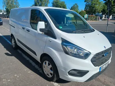 Gebraucht Ford Transit Custom 131 PS (96 kW) 2020 Weiß Van / Kleinbus