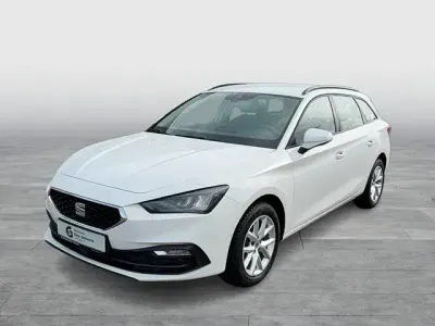Brugt Seat Leon Style 110 HK (80 kW) 2022 Hvid Sedan