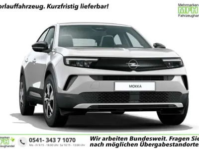 Neu Opel Mokka Edition 145 PS (106 kW) 2025 Arktis weiß SUV