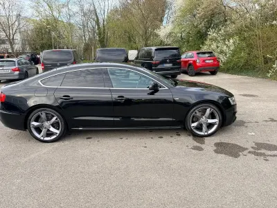 Gebraucht Audi A5 Sportback S-Line 177 PS (130 kW) 2016 Schwarz Kleinwagen