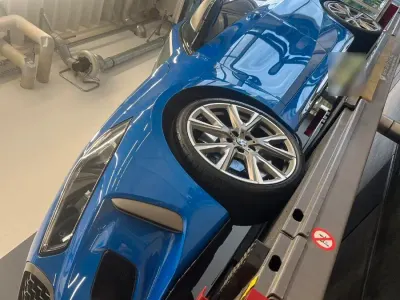 Begagnad BMW 135 306 HK (225 kW) 2020 Blå Halvkombi