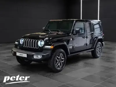 Neu Jeep Wrangler Sahara 272 PS (200 kW) 2025 Schwarz SUV