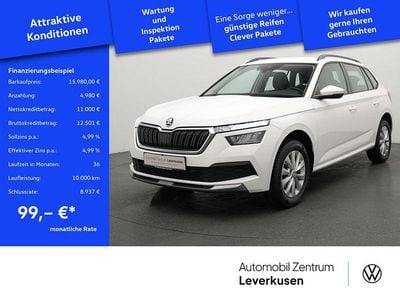 Gebraucht Skoda Kamiq Ambition 110 PS (80 kW) 2022 Weiss SUV