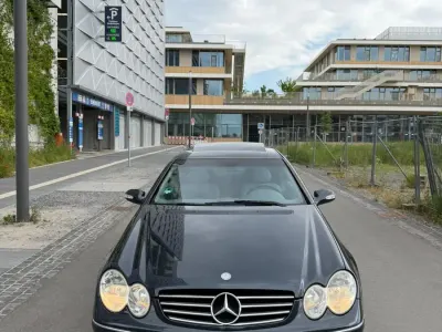 Gebraucht Mercedes CLK200 163 PS (119 kW) 2003 Blau Coupé