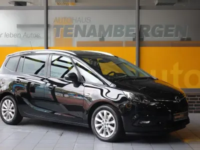 Gebraucht Opel Zafira Business Edition 120 PS (88 kW) 2018 Schwarz Van / Kleinbus
