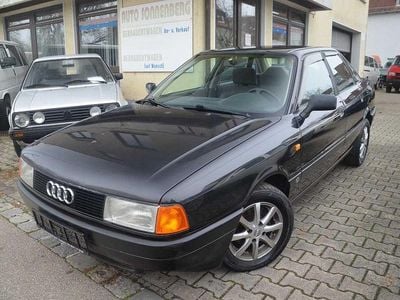 Gebraucht Audi 80 90 PS (66 kW) 1990 Schwarz Limousine