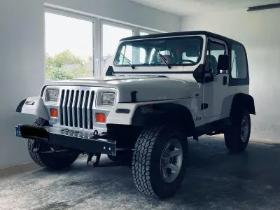 Usata Jeep Wrangler 121 CV (88 kW) 1994 Bianco SUV