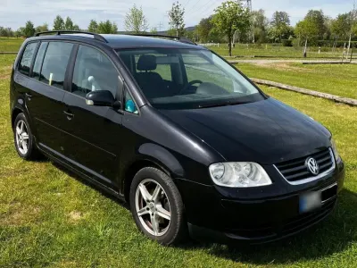 Brugt VW Touran 105 HK (77 kW) 2006 Sort MPV
