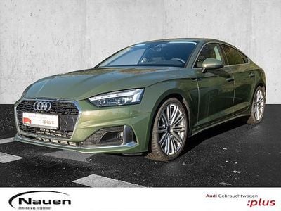 Distriktgrün metallic Gebraucht 2024 Audi A5 Sportback Advanced Plus Kleinwagen | 33.950 € (Superpreis)
