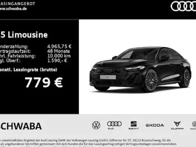 Nowe Audi S5 Ambiente 367 KM (269 kW) 2026 Czarny Sedan/Limuzyna