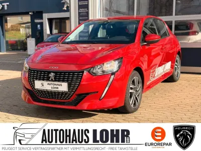 Brugt Peugeot 208 Allure 101 HK (74 kW) 2019 Rød Hatchback