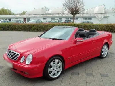 Gebraucht Mercedes CLK200 Avantgarde 163 PS (119 kW) 2001 Rot Coupé