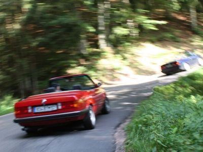 gebraucht BMW 325 Cabriolet E30 i Automatik zinnoberrot - 100% rostfrei