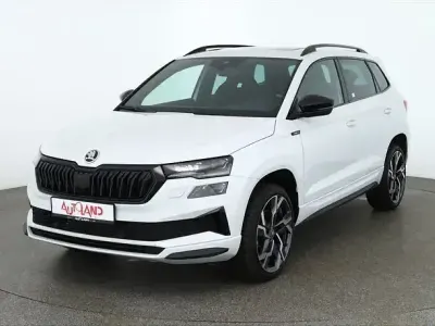 Gebraucht Skoda Karoq SportLine 150 PS (110 kW) 2025 Weiß SUV