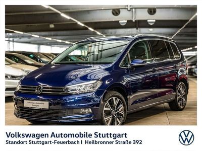 Atlantik blue metallic Gebraucht 2022 VW Touran Highline Van / Kleinbus | 33.930 € (Etwas zu teuer)