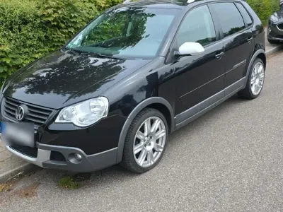 Gebraucht VW Polo Cross 80 PS (58 kW) 2009 Schwarz Kleinwagen