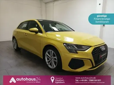 Gebraucht Audi A3 S-Line 110 PS (80 kW) 2021 Gelb Limousine
