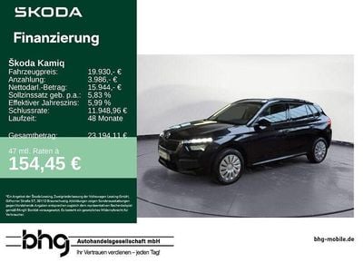 Schwarz Gebraucht 2023 Skoda Kamiq Active SUV | 19.930 € (Superpreis)
