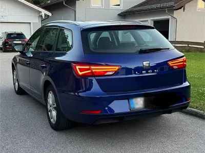 Gebraucht Seat Leon 110 PS (80 kW) 2017 Blau Kombi