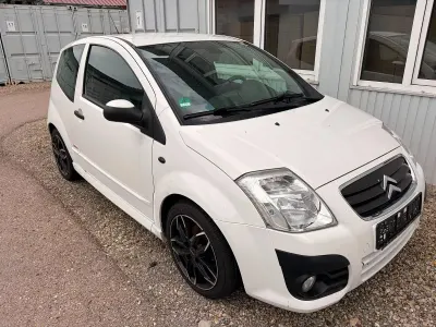 Gebraucht Citroën C2 73 PS (53 kW) 2009 Weiß Kleinwagen