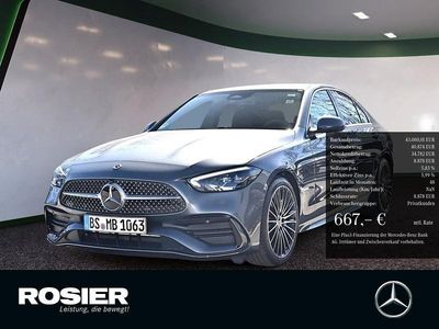 Gebraucht Mercedes C180 AMG 170 PS (125 kW) 2025 Grau / selenitgrau Limousine