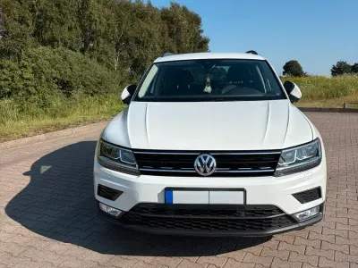 Gebraucht VW Tiguan 125 PS (91 kW) 2017 Weiß SUV
