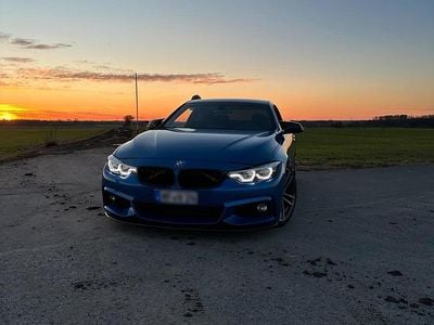 Usata BMW 430 M Sport 258 CV (189 kW) 2016 Blu Coupé