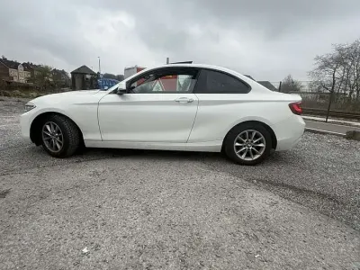 Używany BMW 218 Advantage 136 KM (100 kW) 2016 Biały Coupe