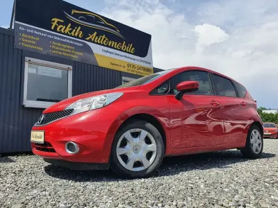 Gebraucht Nissan Note Acenta 90 PS (66 kW) 2015 Rot Kleinwagen
