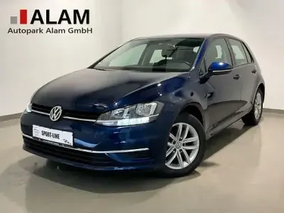 Gebraucht VW Golf VII Comfortline 150 PS (110 kW) 2019 Blau Limousine