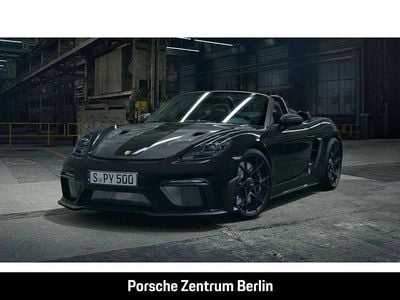 Neu Porsche 718 Spyder 500 PS (367 kW) 2025 Schwarz Cabrio