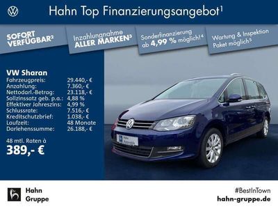 gebraucht VW Sharan 1.4TSI Highline ACC AHK Navi Kamera Xenon