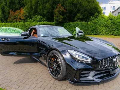 Gebraucht Mercedes AMG GT C AMG 576 PS (423 kW) 2022 Schwarz