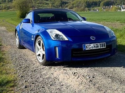 Usata Nissan 350Z 301 CV (221 kW) 2007 Blu Cabrio