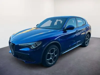 Gebraucht Alfa Romeo Stelvio Ti 280 PS (205 kW) 2023 486 blau SUV