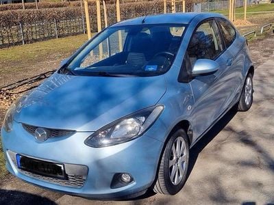 Gebraucht Mazda 2 68 PS (50 kW) 2009 Blau Kleinwagen