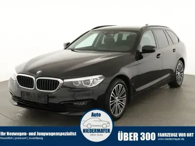 Gebraucht BMW 520 Sport Line 184 PS (135 kW) 2020 Schwarz ii Kombi