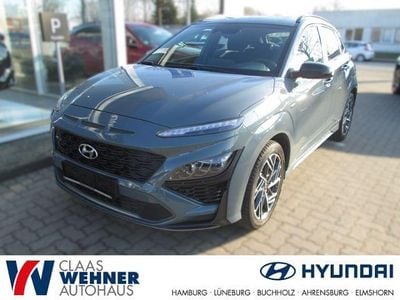 Gebraucht Hyundai Kona N Line 120 PS (88 kW) 2021 Blau SUV