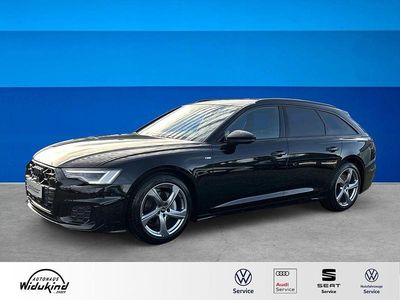 Schwarz Gebraucht 2024 Audi A6 S-Line Kombi | 44.490 € (Fairer Preis)